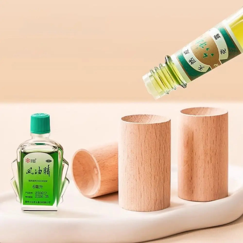 Durable Wooden Essential Oil Diffuser Refreshing Sleep Long-lasting Floral Aromatherapy Inhaler Slowly Volatile Wood Ornaments