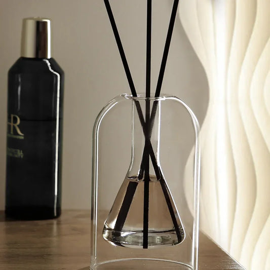 Aromatherapy Bottle Glass Bottle Unprinted Style Fragrance Diffuser Minimalist Essential Oil Bottle Candle Holders  Candle Mold