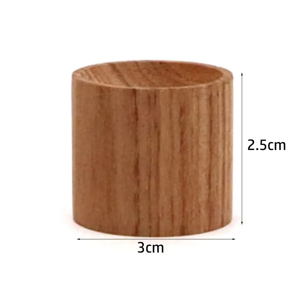 Durable Wooden Essential Oil Diffuser Refreshing Sleep Long-lasting Floral Aromatherapy Inhaler Slowly Volatile Wood Ornaments